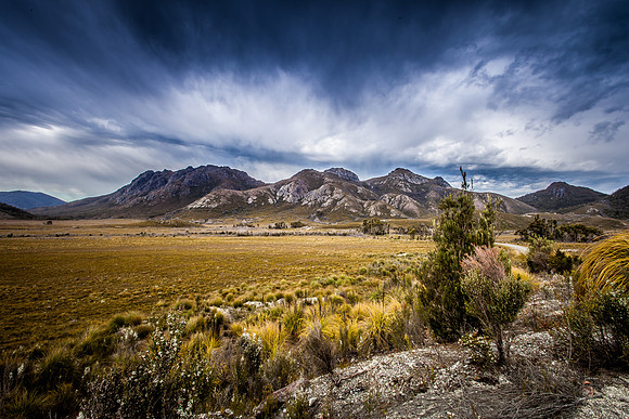 Approaching storm at the Sentinel Range