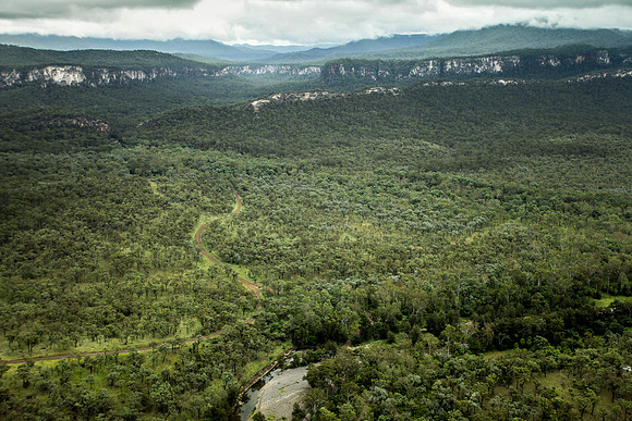 Toward Carnarvon Gorge