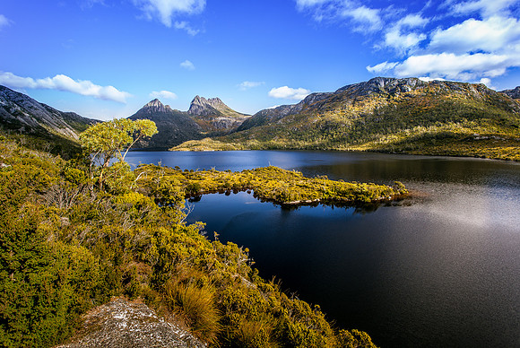 Dove Lake from Glacier Rock