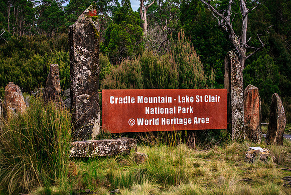 Northern Entrance to the park