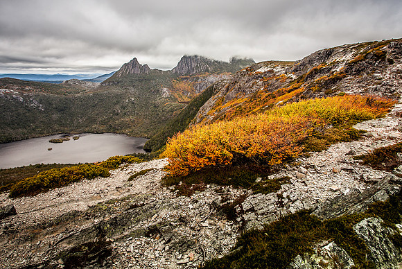 Overlooking Dove Lake