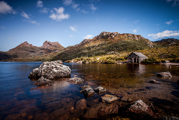 The Boatshed at Dove Lake
